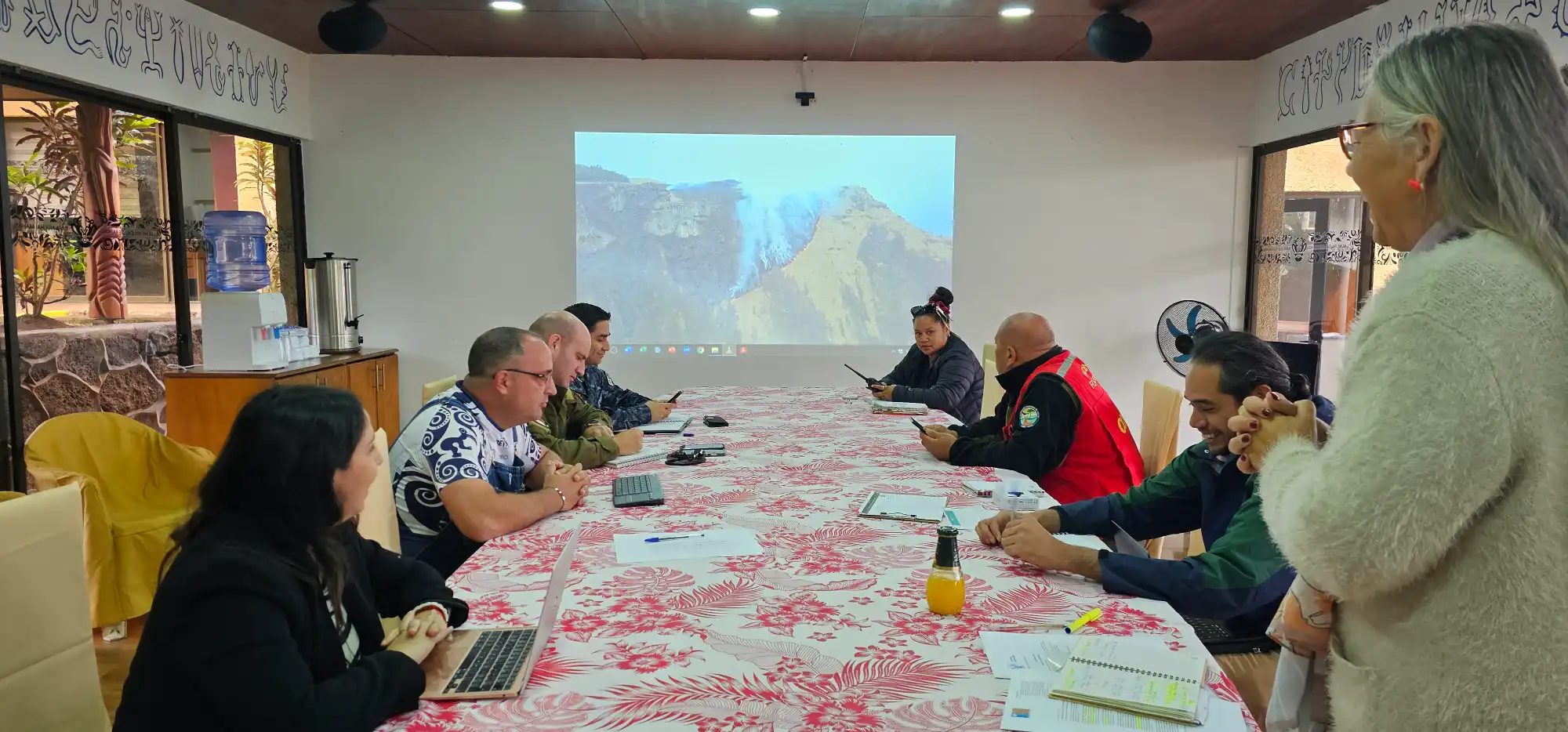 Trabajo comunitario de prevención en Rapa Nui