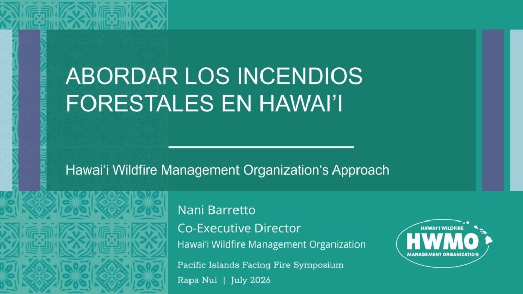 Colaboración y educación con comunidades en Hawaiʻi